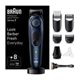 Braun Professional Beard Trimmer Series 7 BT7421, Electric Beard Trimmer For Men, with ProBlade &amp;amp; 40 Length Settings