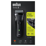 Braun Series 3 300 Electric Shaver, Razor for Men, Black