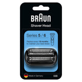 Braun Series 5 Electric Shaver Head Replacement - Black 53B