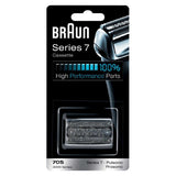 Braun Series 7 Electric Shaver Head Replacement, Foil Cartidge - Silver 70S