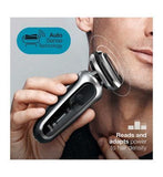 Braun Series 7 Electric Shaver with Charging Stand and Precision Trimmer - Silver 70-S4200cs