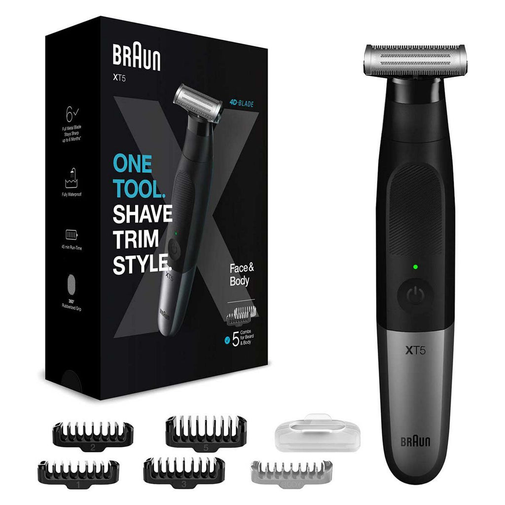 Braun Series XT5, Beard Trimmer and Electric Shaver For Men, XT5100