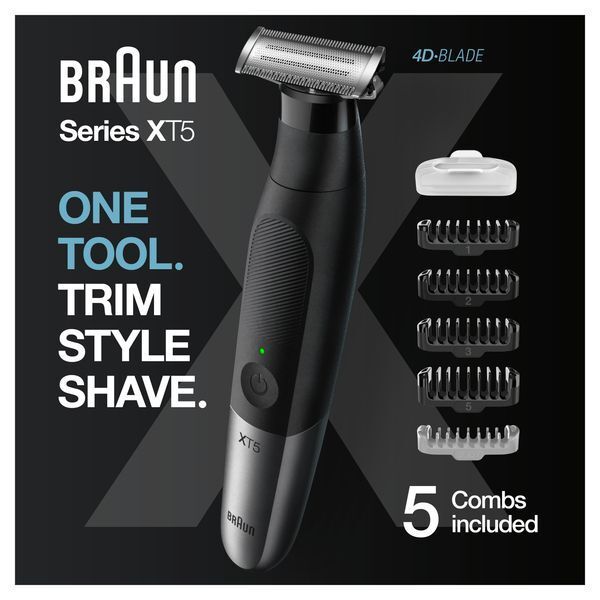 Braun Series Xt5 Beard Trimmer, Xt5100