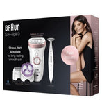 Braun Silk-epil 9-980 Epilator for Long-Lasting Hair Removal, Rose Gold