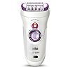 Braun Silk-&amp;eacute;pil 9, Epilator for Long-Lasting Hair Removal, Purple, 40 tweezers &amp;ndash; 9-690
