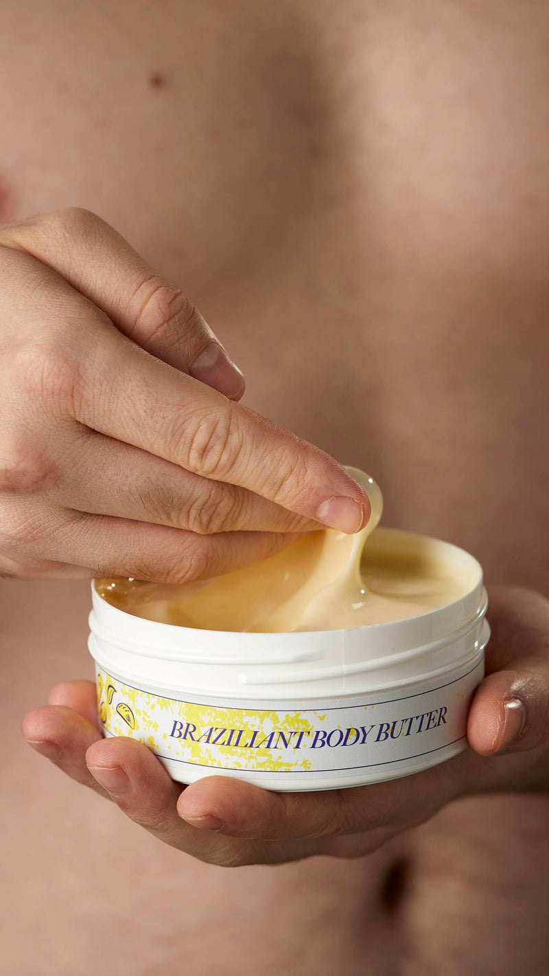 Lush Braziliant Body Butter for dry skin, imported from the UK