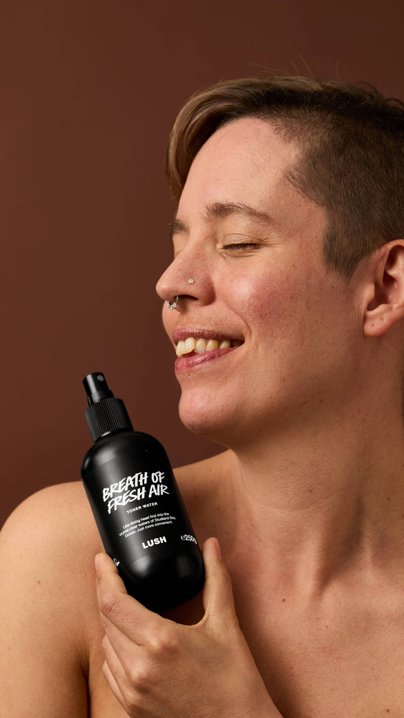 Lush Breath of Fresh Air facial toner water, UK version