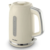 Breville Bold Vanilla Cream Electric Kettle 1.7L Cream &amp;amp; Silver Chrome VKT223