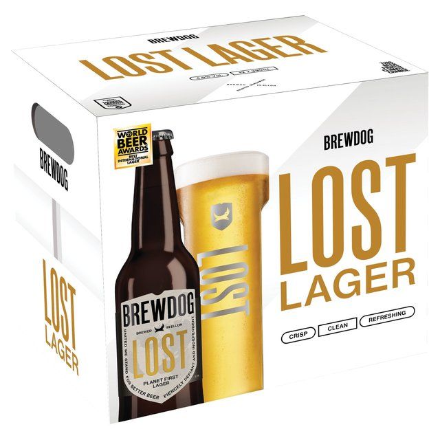 BrewDog Lost Lager Bottles   12 x 330ml