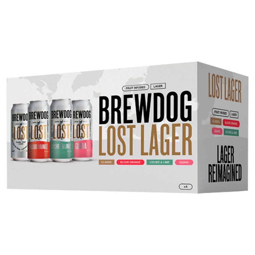 Brewdog Lost Lager Infused Cans