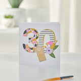 Bright Floral 30th Birthday Card