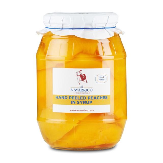 Brindisa Navarrico Hand-Peeled Peach Halves in Syrup Default Title