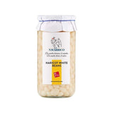 Brindisa Navarrico Round White Haricot Beans Alubias Blancas   600g