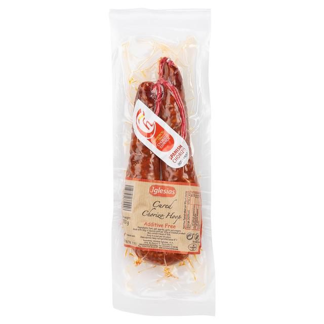 Brindisa Nitrate Free Iglesias Chorizo Ring   250g