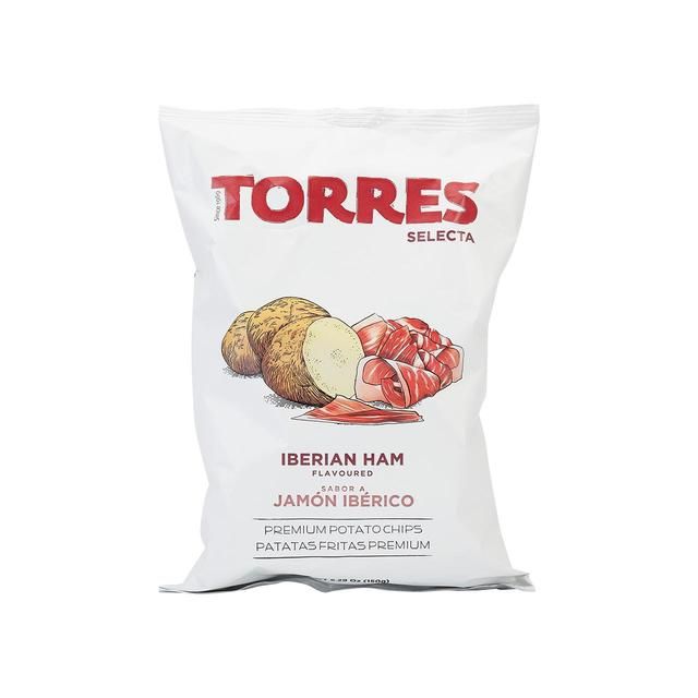 Brindisa Torres Iberico Ham Crisps   150g