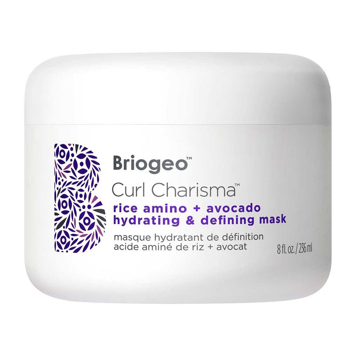 Briogeo Curl Charisma&amp;trade; Rice Amino + Avocado Hydrating &amp;amp; Defining Mask 236ml