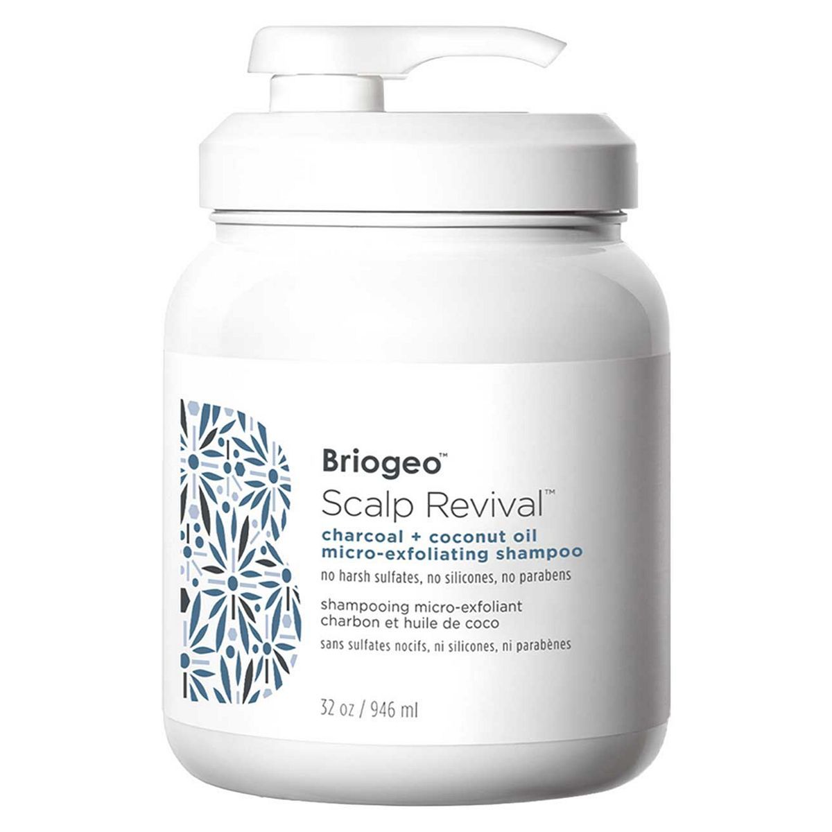 Briogeo Scalp Revival&amp;trade; Charcoal + Coconut Oil Micro-Exfoliating Shampoo Jumbo 946ml