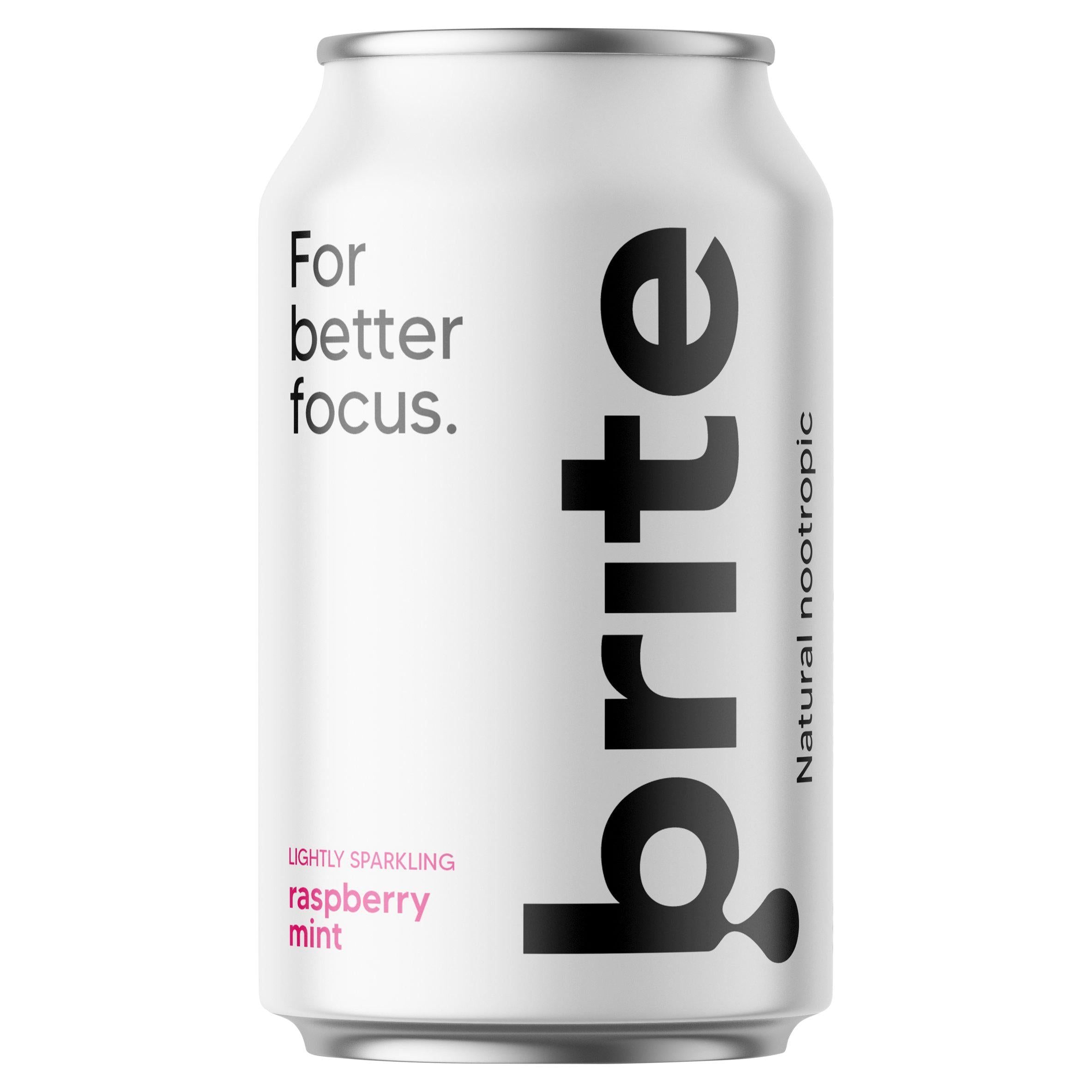 Brite Focus Raspberry Mint Drink 330ml