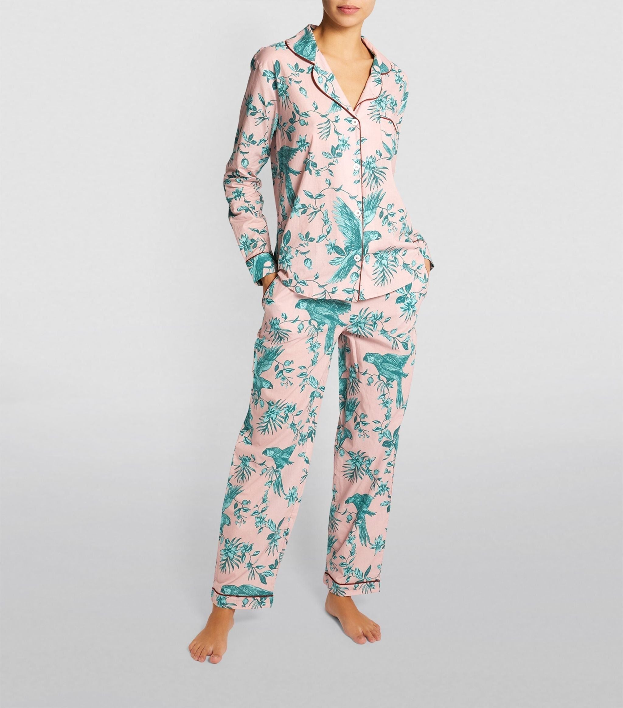 Bromley Parrot Long-Sleeved Pyjama Set