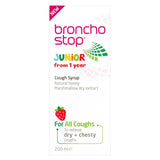 Bronchostop Junior Cough Syrup for Dry and Chesty Coughs - 200ml