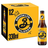 Brooklyn Pilsner Crisp Lager Beer   12 x 330ml