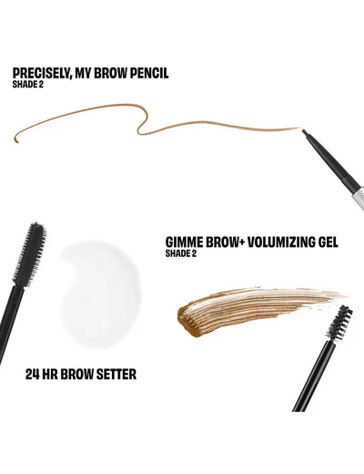 M&S Brow Haul of Fame Brow Basics Kit Shade 3 Worth £55 5.1ml- Buy online at McGrocer