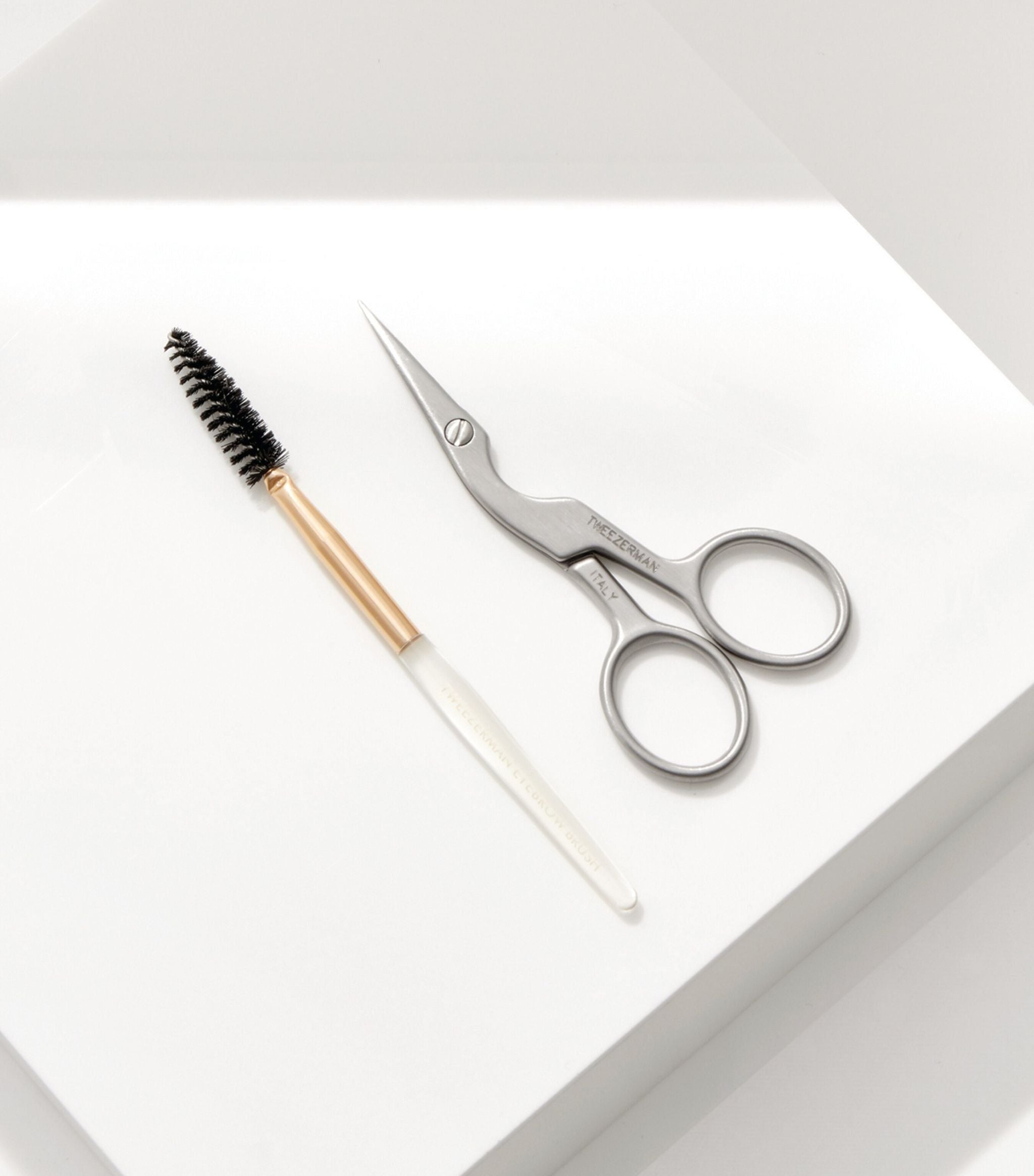 Brow Shaping Scissors and Brush