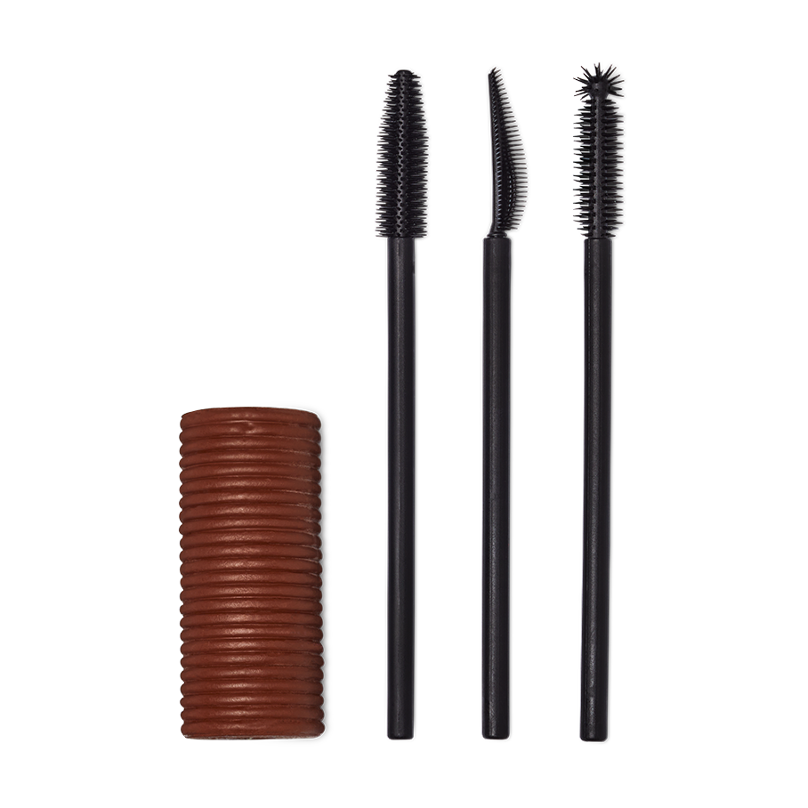 Lush Earth Naked Mascara solid brown mascara (British brand)