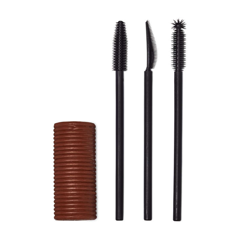 Lush Earth Naked Mascara solid brown mascara (British brand)