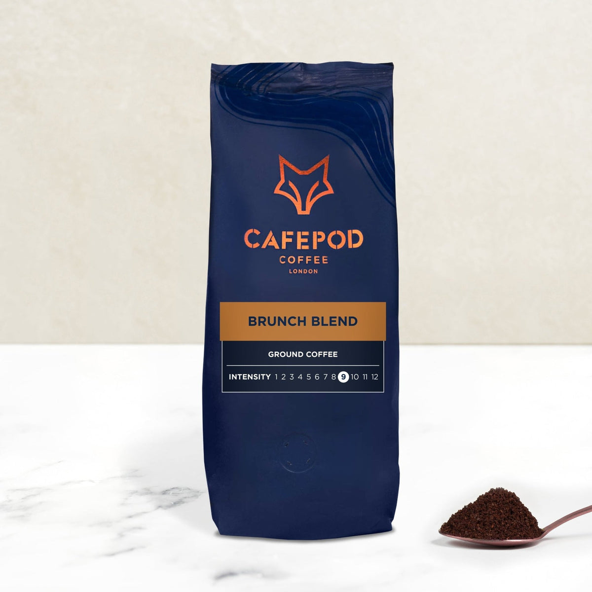 Brunch Blend Ground Coffee 200g bag - British product