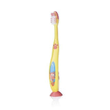 Brush Baby FlossBrush Bristles Toothbrush (6+ Years) Yellow