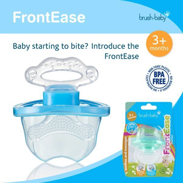 Brush Baby FrontEase Baby Teether - Suitable for 3+ months