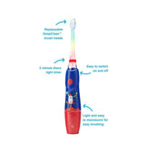 Brush-Baby KidzSonic Rocket Electric Toothbrush 3+ Yrs