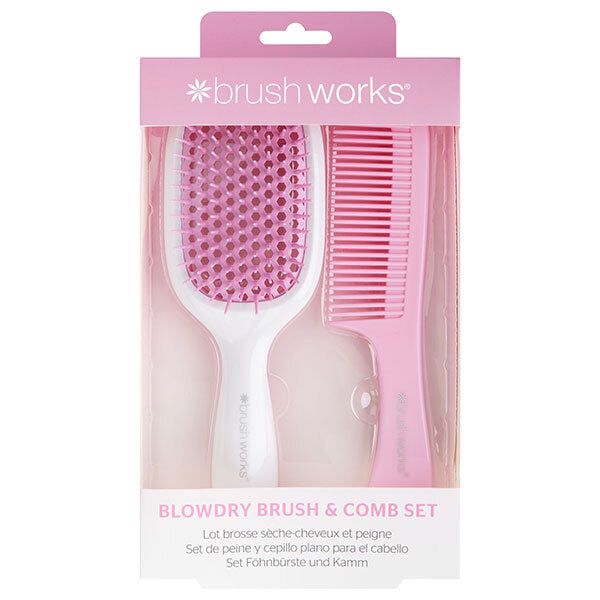 Brushworks Blowdry Brush and Comb