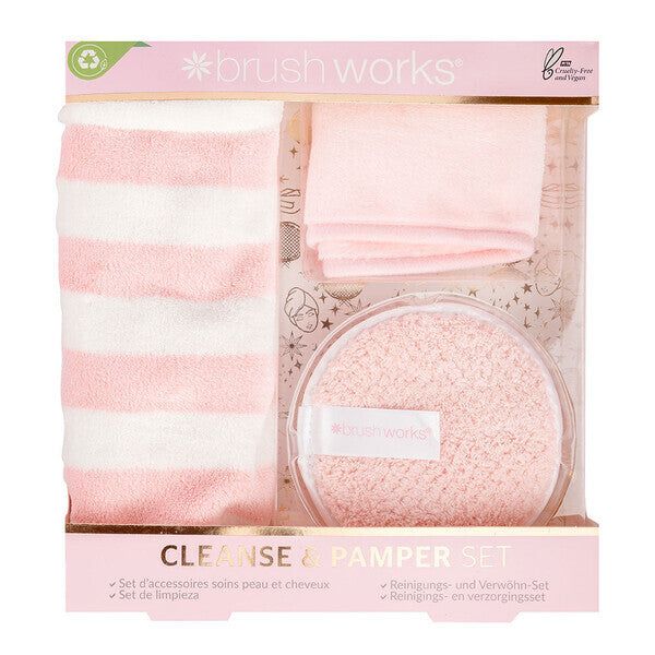 Brushworks Cleanse &amp;amp; Pamper Set