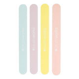 Brushworks Coloured Nail Files - 4 Pack