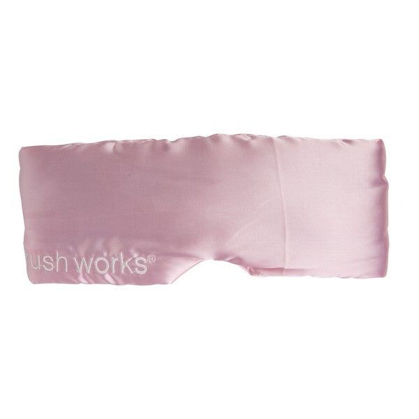 Brushworks Cushioned Satin Sleep Mask