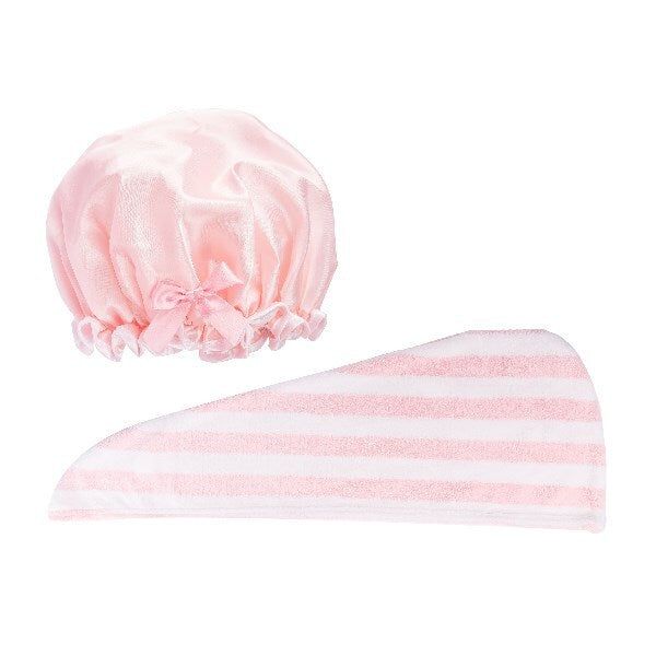 Brushworks Luxury Hair Towel &amp;amp; Shower Cap