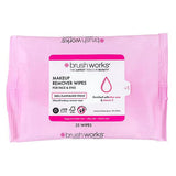 Brushworks Makeup Remover Wipes - 25 Sheets