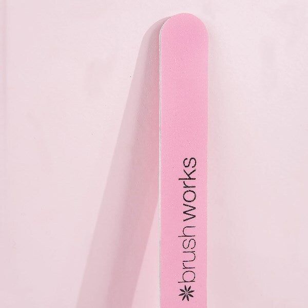 Brushworks Pastel Coloured Nail Files - 4 Pack