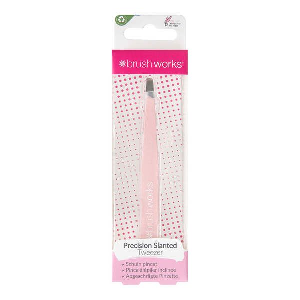 Brushworks Precision Slanted Tweezers