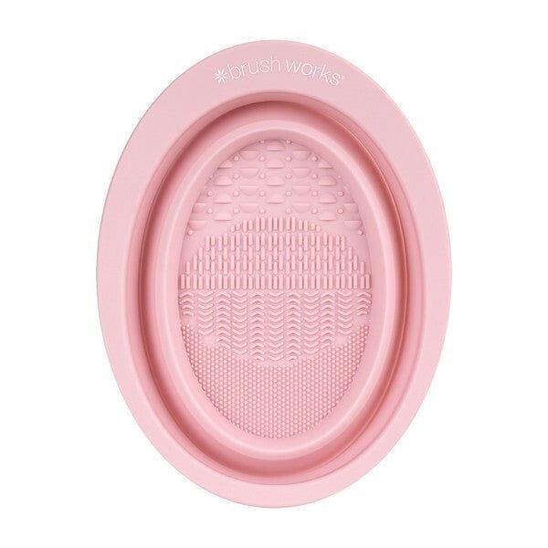 Brushworks Silicone Makeup Brush Cleaning Bowl