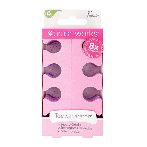 Brushworks Toe Separators - 4 Pairs