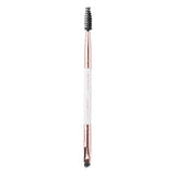 Brushworks White &amp;amp; Gold Brow Duo Brush