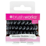 Brushworks Wonder Bobble Large Black (Pack of 5)