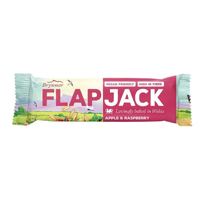 Brynmor Apple &amp;amp; Raspberry Flapjack 40g