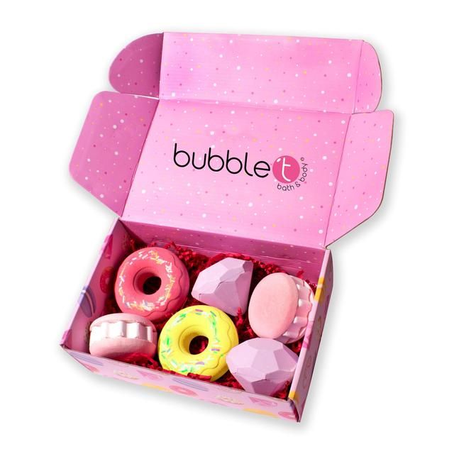 Bubble T Cosmetics Diamond Mixed bath fizzer gift set