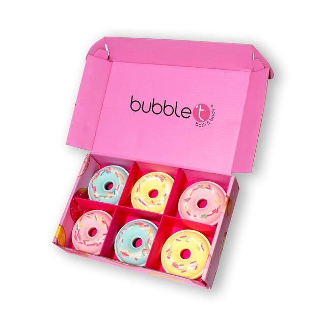 Bubble T Cosmetics Donut Bath Gift Set