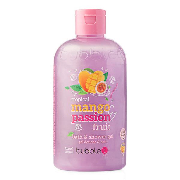 Bubble T Cosmetics Mango & Passionfruit Body Wash 500ml