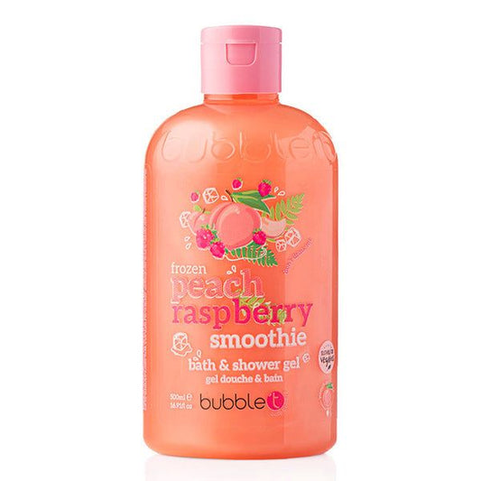 Bubble T Cosmetics Peach & Raspberry Body Wash 500ml